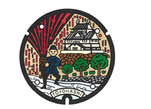 手筒花火と吉田城